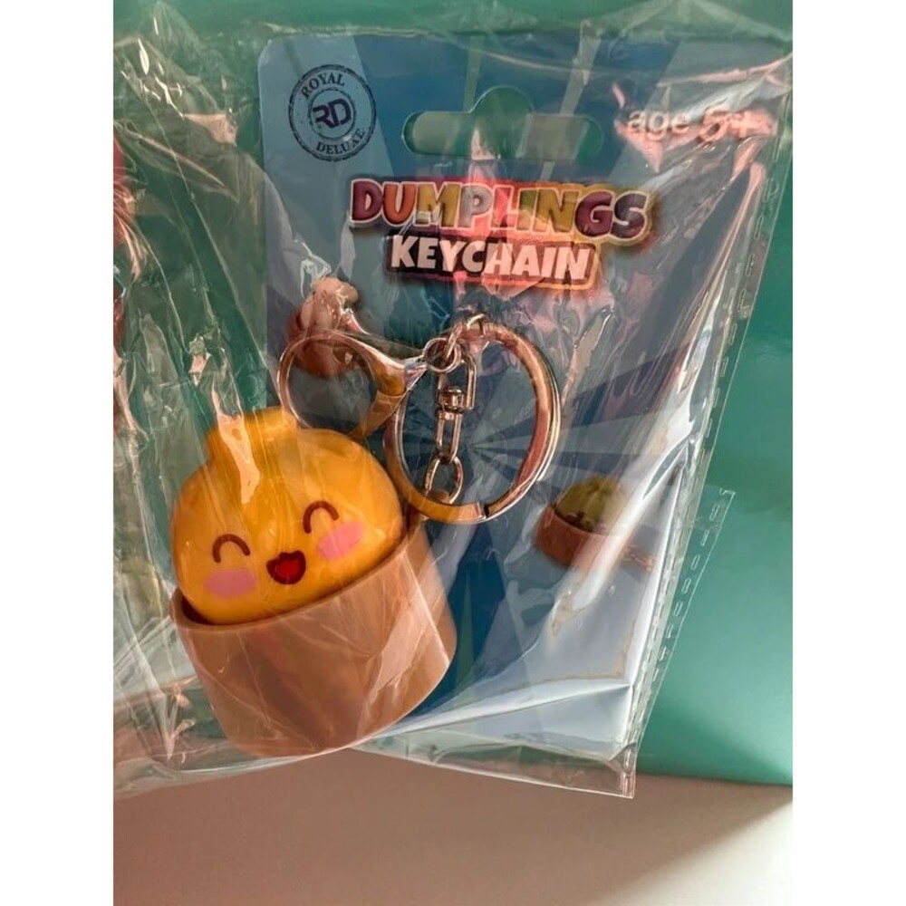 Dumplings Keychain - Yellow - TikTok Viral Mini Dumpling